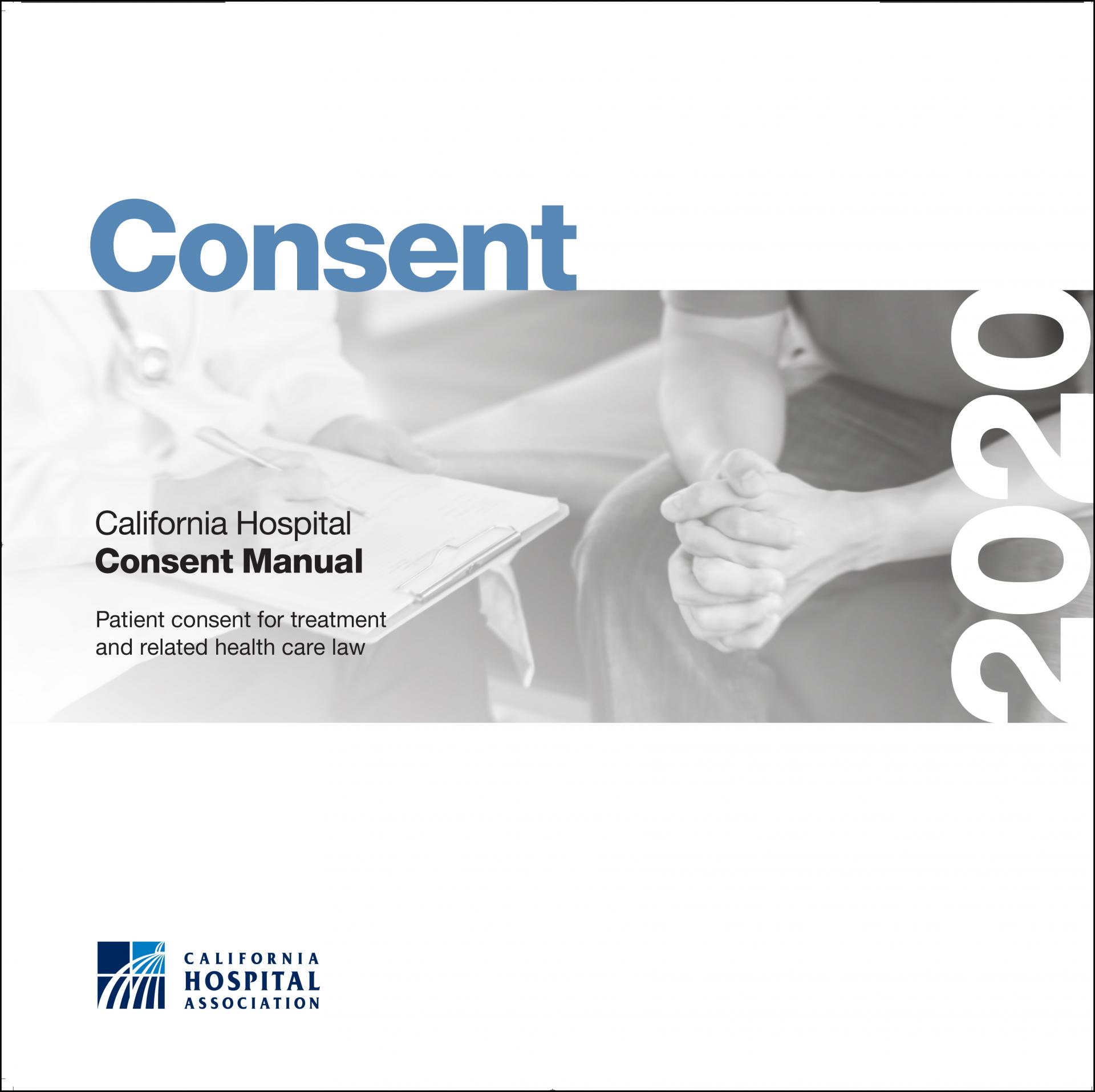 2020 Consent Manual Intranet PDF Download California Hospital